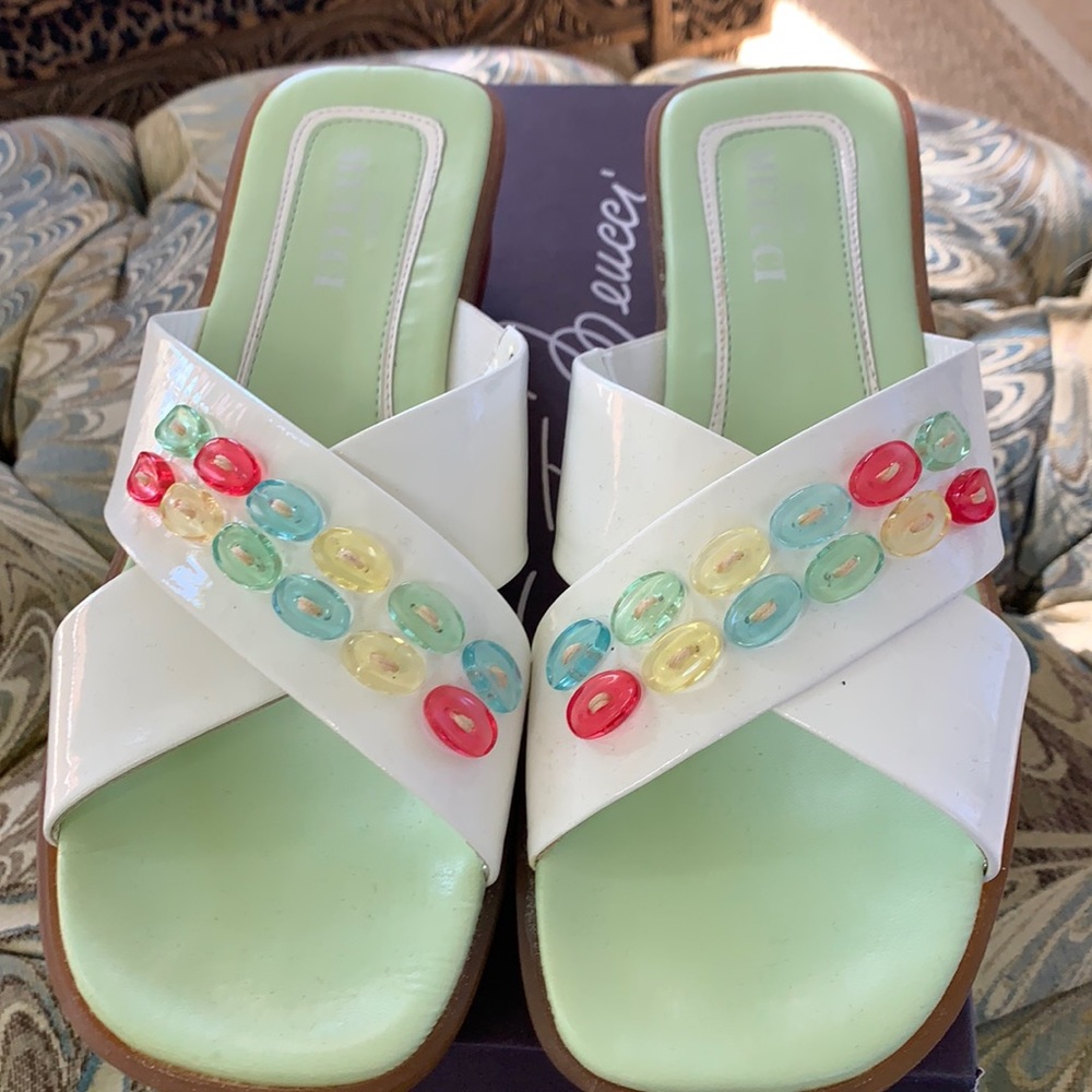 Sesto Meucci Embellished Sandal
